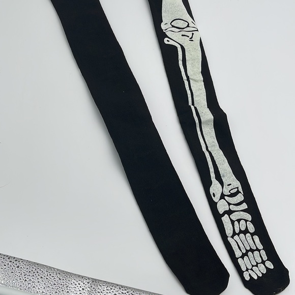 Halloween Bones Socks One Size - Picture 2 of 2